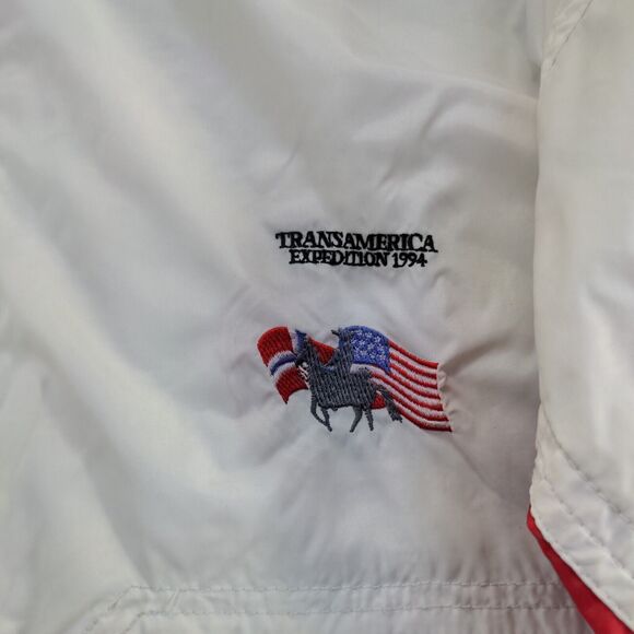 Transamerica Expedition 1994 Men's Windbreaker Jacket Large Multicolor Full Zip - Picture 9 of 16
